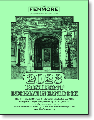 2023 Fenmore Resident Handbook